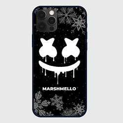 Чехол iPhone 12 Pro Max Снежный Marshmello