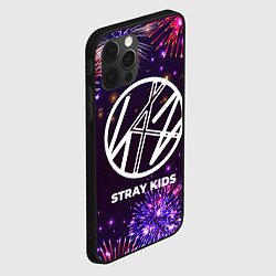 Чехол для iPhone 12 Pro Max Праздничный Stray Kids, цвет: 3D-черный — фото 2