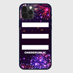 Чехол для iPhone 12 Pro Max Праздничный OneRepublic, цвет: 3D-черный