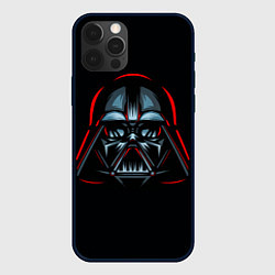 Чехол для iPhone 12 Pro Max Neon Darth Vader, цвет: 3D-черный