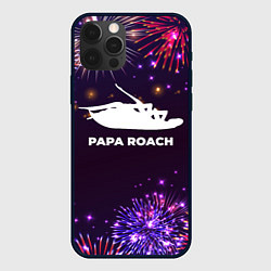 Чехол iPhone 12 Pro Max Праздничный Papa Roach