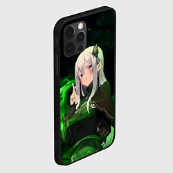 Чехол для iPhone 12 Pro Max Ехидна Re:Zero, цвет: 3D-черный — фото 2