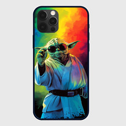 Чехол iPhone 12 Pro Max Крутой Йода - Звездные войны