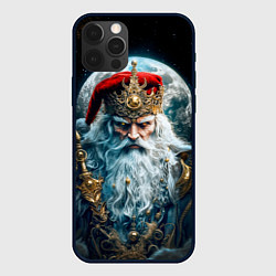 Чехол для iPhone 12 Pro Max Бог Луны, цвет: 3D-черный