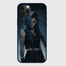 Чехол для iPhone 12 Pro Max Джинкс в реалистичном стиле, цвет: 3D-черный
