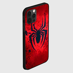 Чехол для iPhone 12 Pro Max Душа героя: Человек-паук, цвет: 3D-черный — фото 2
