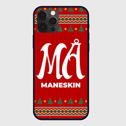 Чехол iPhone 12 Pro Max Maneskin new year