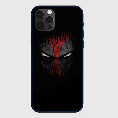 Чехол iPhone 12 Pro Max Darkness Deadpool / 3D-Черный – фото 1