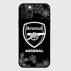 Чехол для iPhone 12 Pro Max Снежный Arsenal, цвет: 3D-черный