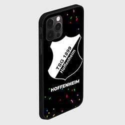 Чехол для iPhone 12 Pro Max Hoffenheim конфети, цвет: 3D-черный — фото 2