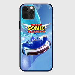 Чехол для iPhone 12 Pro Max Team Sonic racing - speed, цвет: 3D-черный