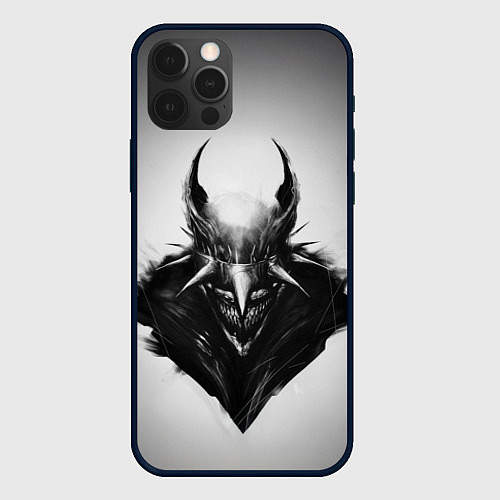 Чехол iPhone 12 Pro Max Batman who laughs / 3D-Черный – фото 1