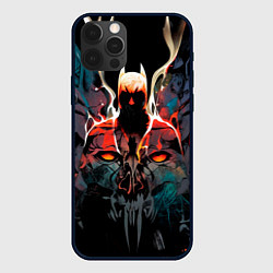 Чехол для iPhone 12 Pro Max Batman from hell, цвет: 3D-черный