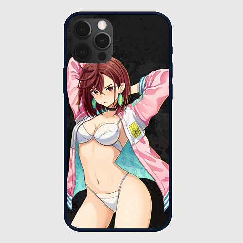 Чехол iPhone 12 Pro Max Momo Ayase / 3D-Черный – фото 1