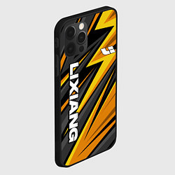 Чехол для iPhone 12 Pro Max Lixiang- gold edition, цвет: 3D-черный — фото 2
