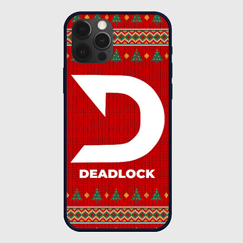 Чехол iPhone 12 Pro Max Deadlock new year / 3D-Черный – фото 1