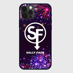 Чехол для iPhone 12 Pro Max Праздничный Sally Face, цвет: 3D-черный