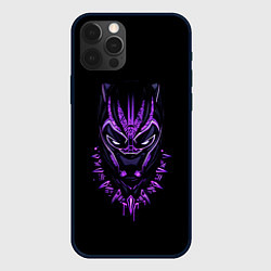 Чехол iPhone 12 Pro Max Black Panther head