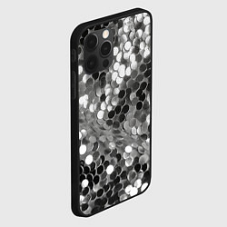 Чехол для iPhone 12 Pro Max Блистание, цвет: 3D-черный — фото 2