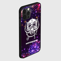 Чехол для iPhone 12 Pro Max Праздничный Motorhead Skull, цвет: 3D-черный — фото 2