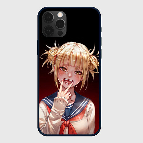 Чехол iPhone 12 Pro Max Himiko Toga league of villains / 3D-Черный – фото 1