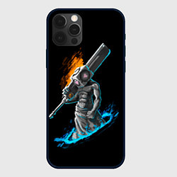 Чехол iPhone 12 Pro Max Пирамидоголовый из Portal