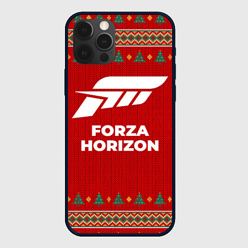 Чехол iPhone 12 Pro Max Forza Horizon new year / 3D-Черный – фото 1