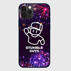 Чехол iPhone 12 Pro Max Праздничный Stumble Guys