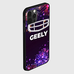 Чехол для iPhone 12 Pro Max Праздничный Geely, цвет: 3D-черный — фото 2