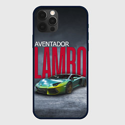 Чехол iPhone 12 Pro Max Lamborghini Aventador