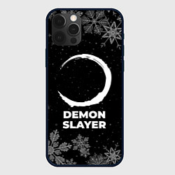 Чехол iPhone 12 Pro Max Снежный Demon Slayer