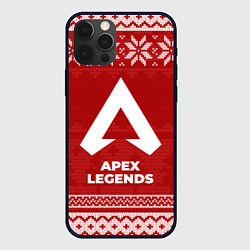 Чехол для iPhone 12 Pro Max Новогодний Apex Legends, цвет: 3D-черный