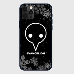 Чехол iPhone 12 Pro Max Снежный Evangelion