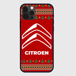 Чехол для iPhone 12 Pro Max Citroen new year, цвет: 3D-черный