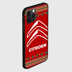 Чехол для iPhone 12 Pro Max Citroen new year, цвет: 3D-черный — фото 2