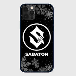 Чехол для iPhone 12 Pro Max Снежный Sabaton, цвет: 3D-черный