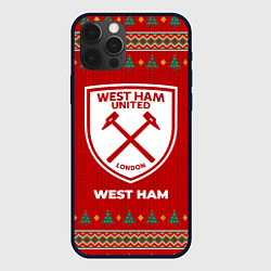 Чехол iPhone 12 Pro Max West Ham new year