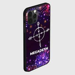 Чехол для iPhone 12 Pro Max Праздничный Megadeth, цвет: 3D-черный — фото 2