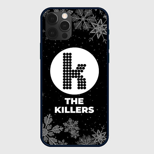 Чехол iPhone 12 Pro Max Снежный The Killers / 3D-Черный – фото 1