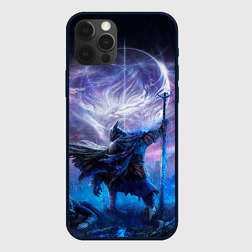 Чехол iPhone 12 Pro Max Elden ring nightreign / 3D-Черный – фото 1