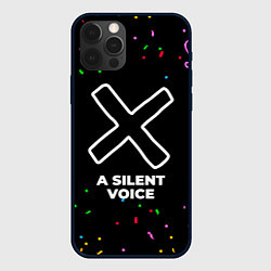 Чехол для iPhone 12 Pro Max A Silent Voice конфети, цвет: 3D-черный