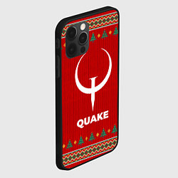 Чехол для iPhone 12 Pro Max Quake new year, цвет: 3D-черный — фото 2