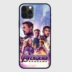 Чехол для iPhone 12 Pro Max Мстители пережившие щелчок Таноса, цвет: 3D-черный
