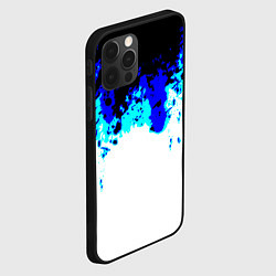 Чехол для iPhone 12 Pro Max Синяя кровь андроида, цвет: 3D-черный — фото 2