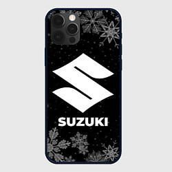 Чехол для iPhone 12 Pro Max Снежный Suzuki, цвет: 3D-черный