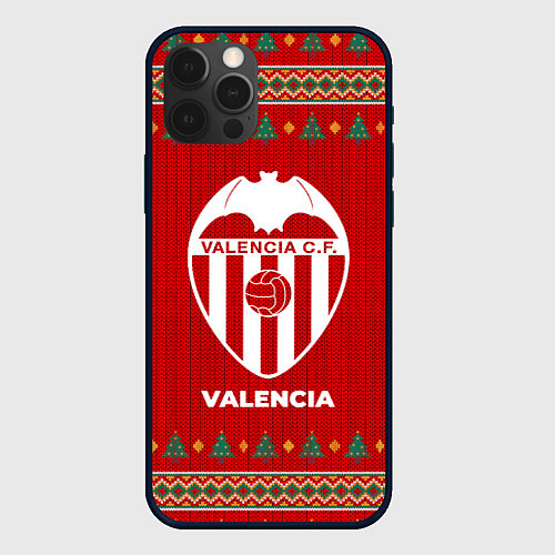 Чехол iPhone 12 Pro Max Valencia new year / 3D-Черный – фото 1