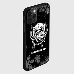 Чехол для iPhone 12 Pro Max Снежный Motorhead, цвет: 3D-черный — фото 2