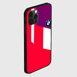 Чехол для iPhone 12 Pro Max BMW geometry sport, цвет: 3D-черный — фото 2