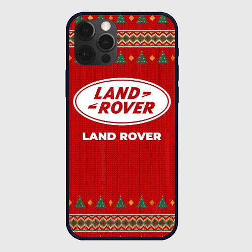 Чехол iPhone 12 Pro Max Land Rover new year / 3D-Черный – фото 1