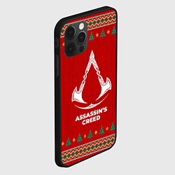 Чехол для iPhone 12 Pro Max Assassins Creed new year, цвет: 3D-черный — фото 2